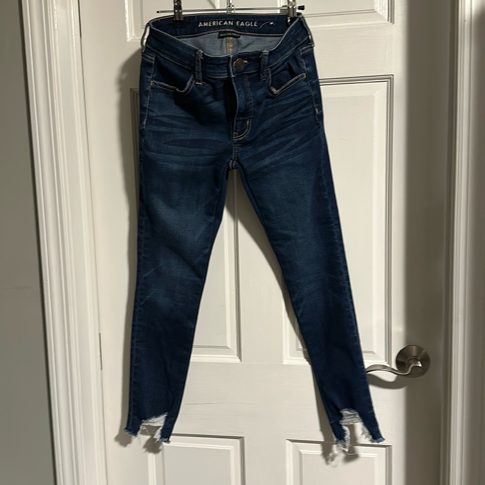 NWOT American Eagle High Rise Crop Jegging